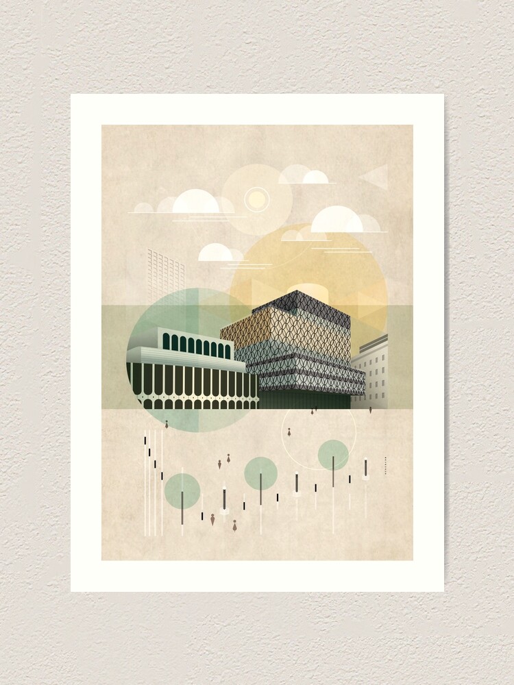 Alternate view of Centenary Square Art Print