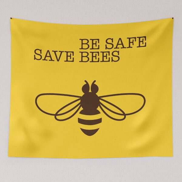 Item preview, Be Safe - Save Bees designed and sold by VrijFormaat.
