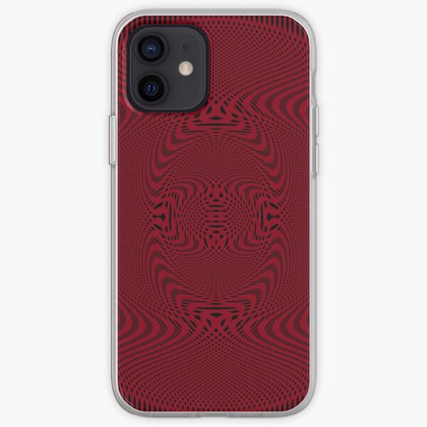 #Pattern, #abstract, #design, #illustration, geometry, illusion, intricacy, art iPhone Soft Case