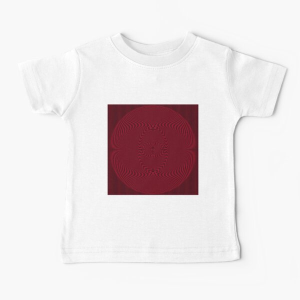 #Pattern, #abstract, #design, #illustration, geometry, illusion, intricacy, art Baby T-Shirt