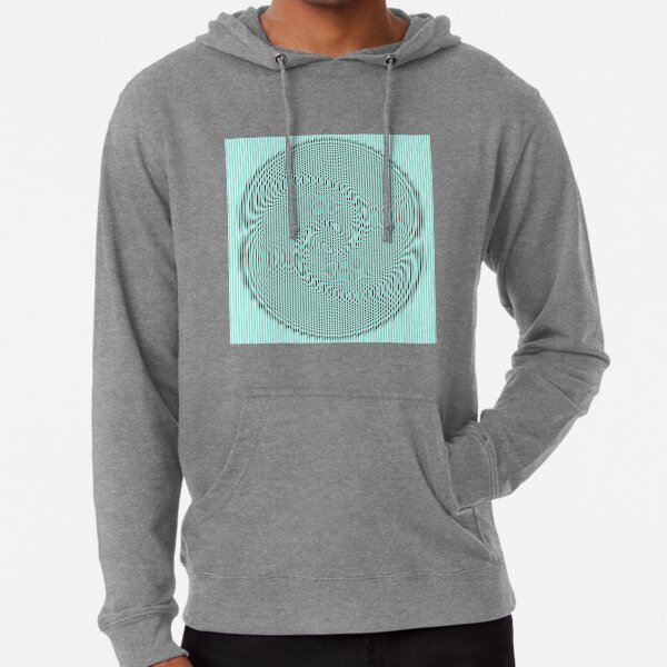 #Pattern, #abstract, #design, #illustration, geometry, illusion, intricacy, art Lightweight Hoodie