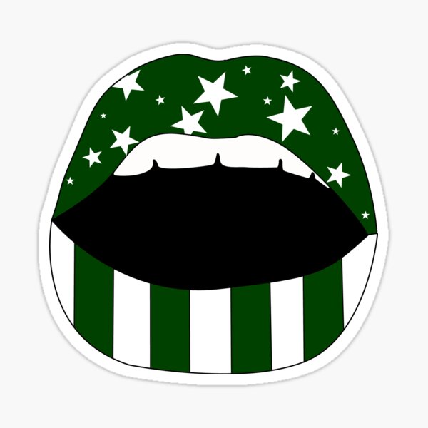 Michigan State Mouth Sticker