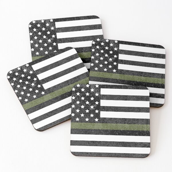 Item preview, Green Lives Matter (Military Flag) (Version 2) designed and sold by CM-PD.