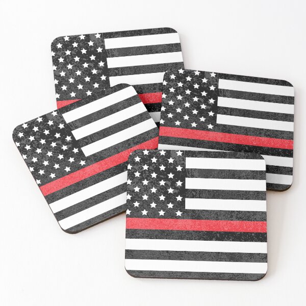 Item preview, Red Lives Matter (Firefighter Flag) (Version 2) designed and sold by CM-PD.
