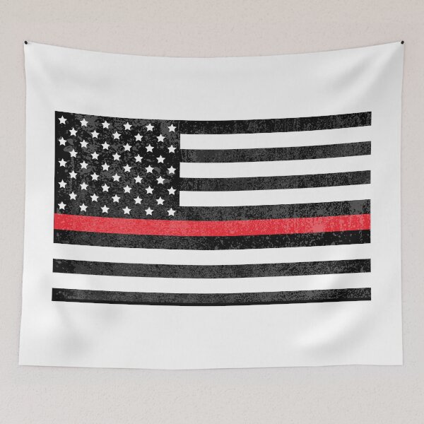 Item preview, Red Lives Matter (Firefighter Flag) (Version 2) designed and sold by CM-PD.