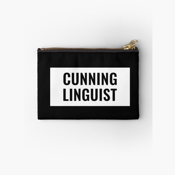 Item preview, Cunning Linguist T-Shirt designed and sold by ZachTheDesigner.