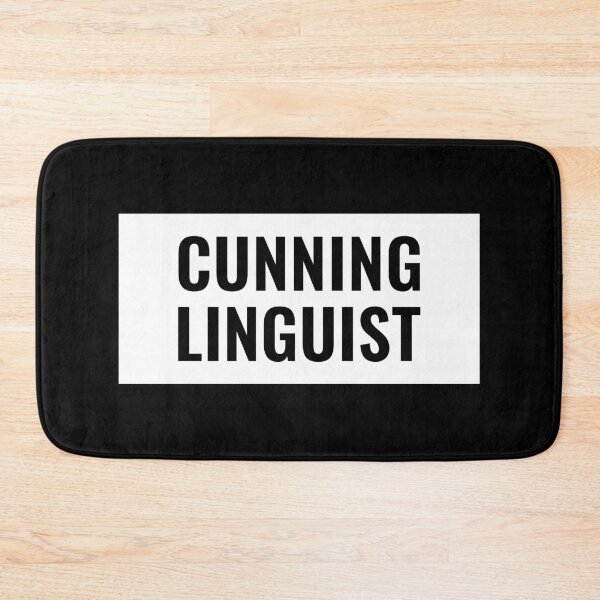 Item preview, Cunning Linguist T-Shirt designed and sold by ZachTheDesigner.