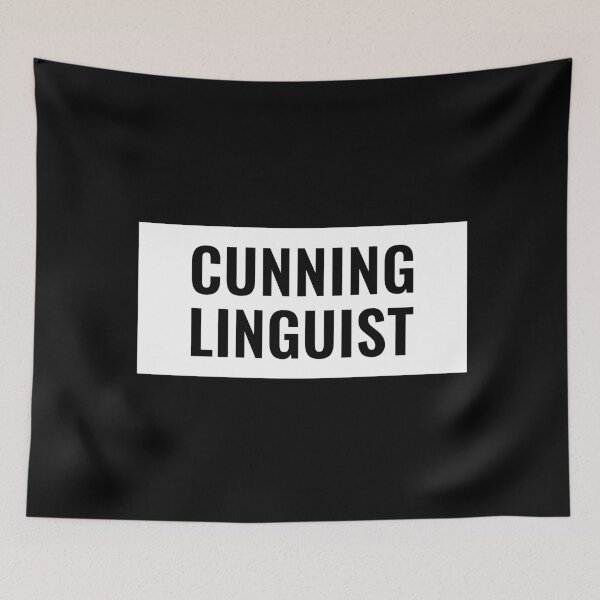Item preview, Cunning Linguist T-Shirt designed and sold by ZachTheDesigner.