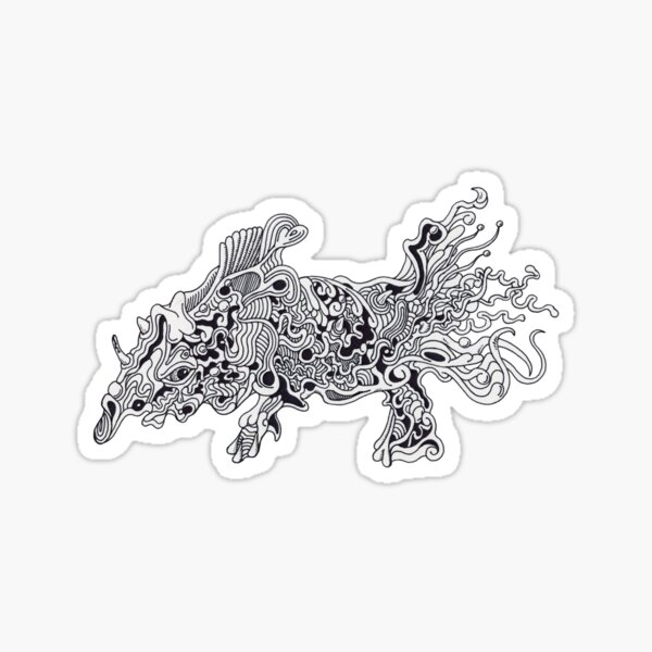 Doodle Creature Sticker