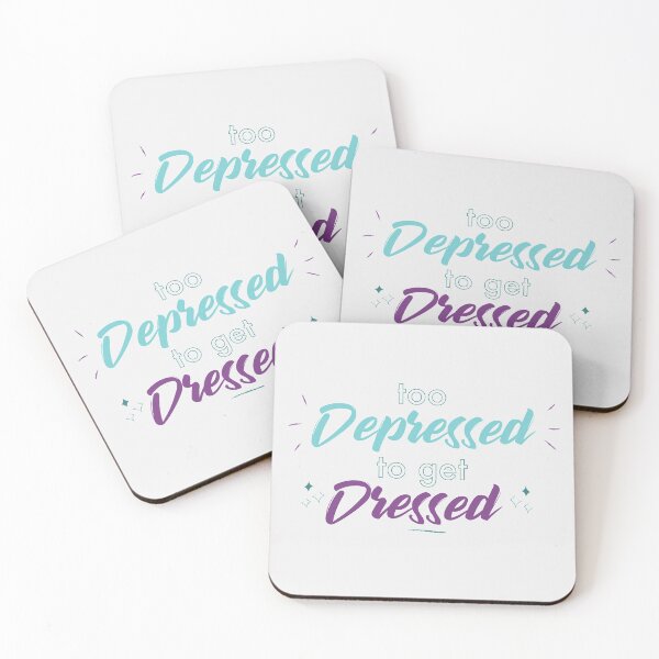 Item preview, Too Depressed to get Dressed designed and sold by thesadsquatch.