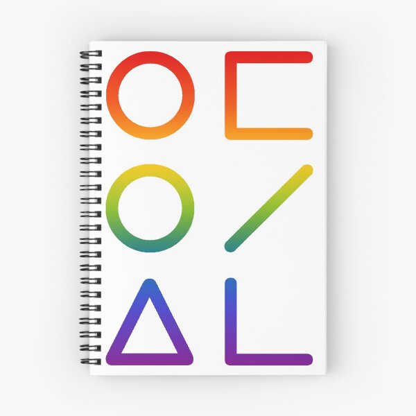 Item preview, LOONA Logo (Ver.1) - Gay Pride Flag designed and sold by saturnsc.