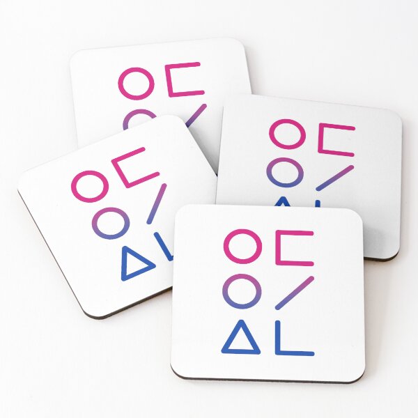 Item preview, LOONA Logo (Ver.1) - Bisexual Pride Flag designed and sold by saturnsc.