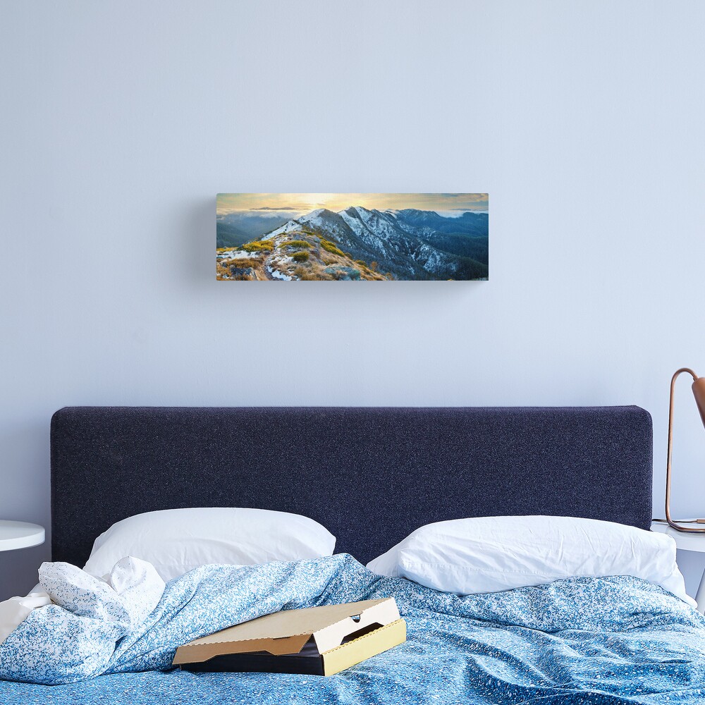 Cross Cut Saw, Mt Howitt, Alpine National Park, Victoria, Australia Canvas Print