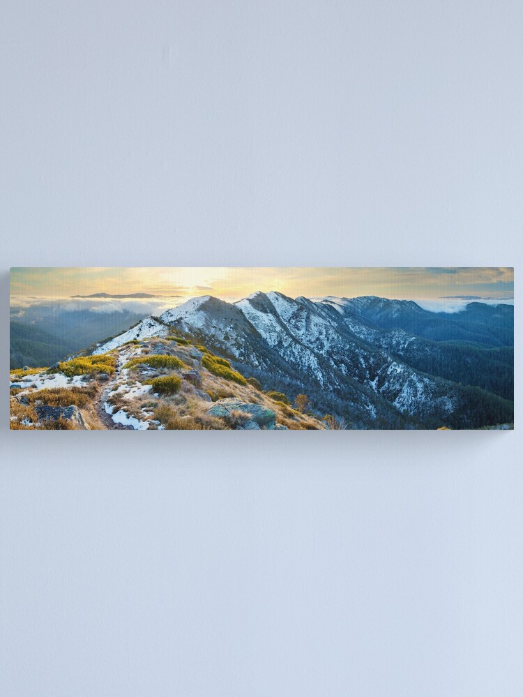 Alternate view of Cross Cut Saw, Mt Howitt, Alpine National Park, Victoria, Australia Canvas Print