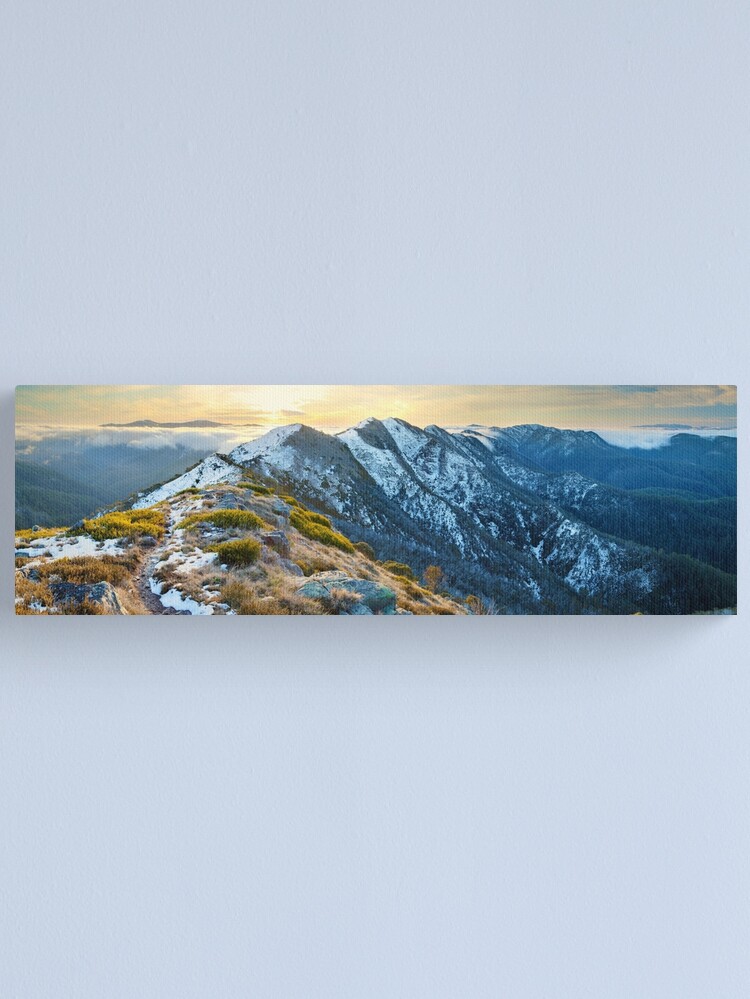 Alternate view of Cross Cut Saw, Mt Howitt, Alpine National Park, Victoria, Australia Canvas Print