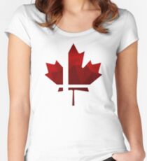 Smash Canada Women's Fitted Scoop T-Shirt