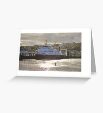 CalMac at Rothsay Greeting Card