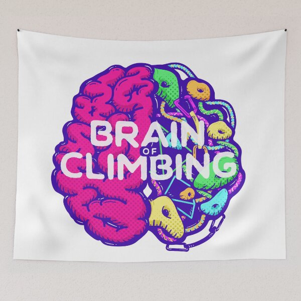 Item preview, Brain of Climbing | Climbing designed and sold by Designwith8.