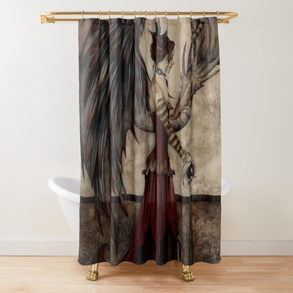 Court Of The Dragon Shower Curtain