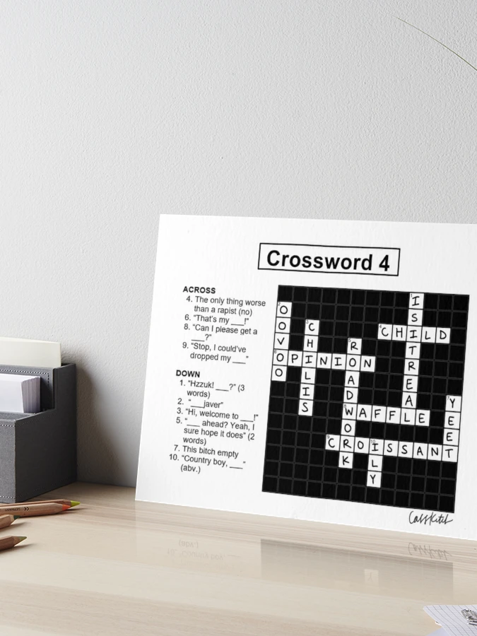 Reprint of the 1st NYT Crossword Puzzle 