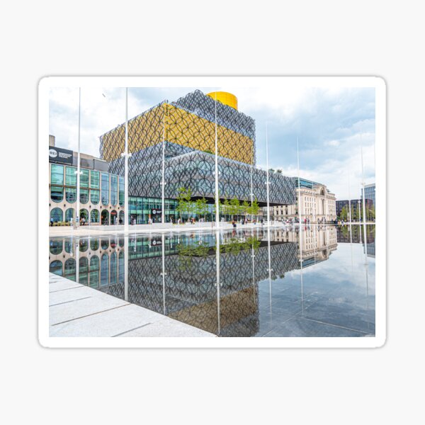 Item preview, Birmingham Library Centenary Square Reflections designed and sold by kwn1804.