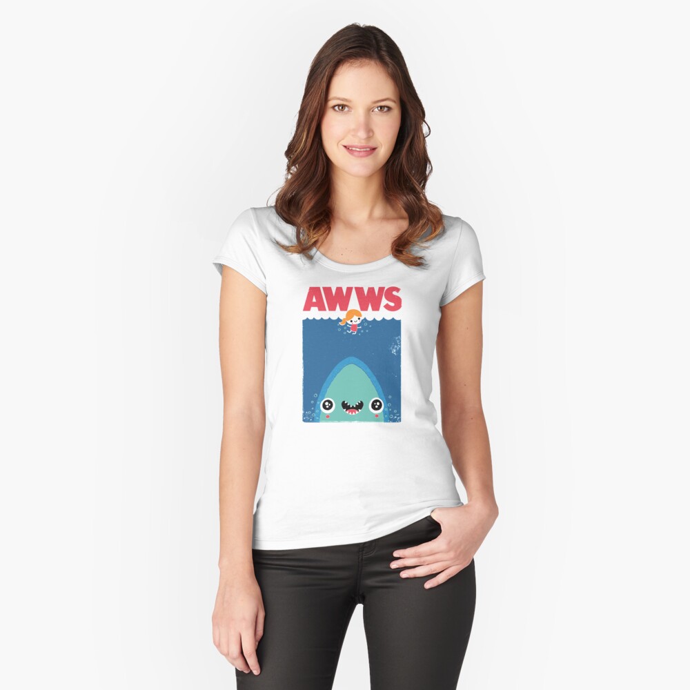Item preview, Fitted Scoop T-Shirt designed and sold by DinoMike.