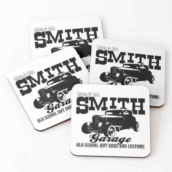 Item preview, Mrs.& Mr. Smith Hot-Rod Garage designed and sold by htrdesigns.