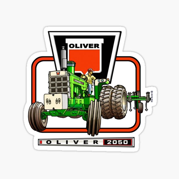 Oliver 2050 Zugmaschine Sticker
