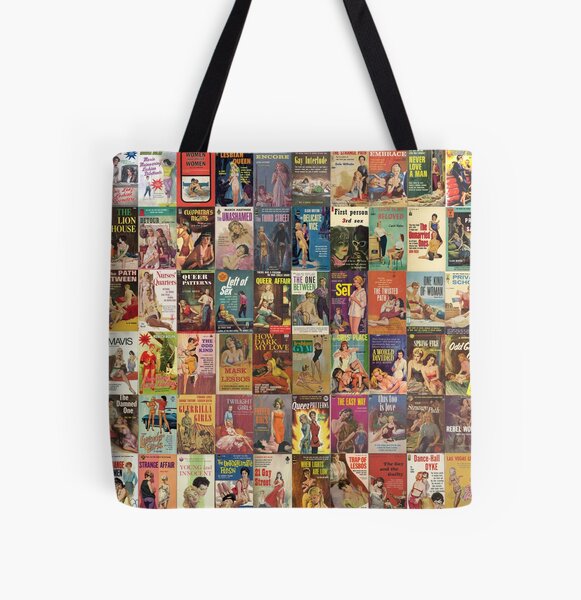 Artikel-Vorschau von Lesbian Pulp Novels, designt und verkauft von Queer Book Corner Designs.