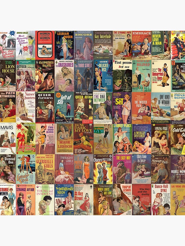 Lesbian Pulp Novels by Abarero
