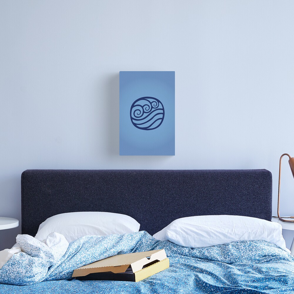Waterbending Logo Canvas Print