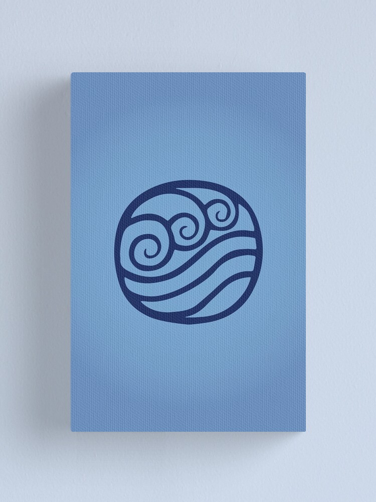 Alternate view of Waterbending Logo Canvas Print