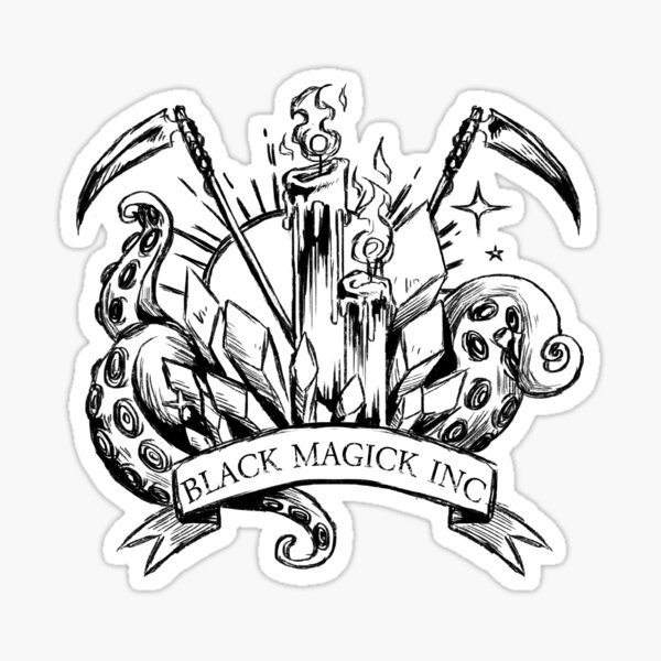 Black Magic Inc. Sticker