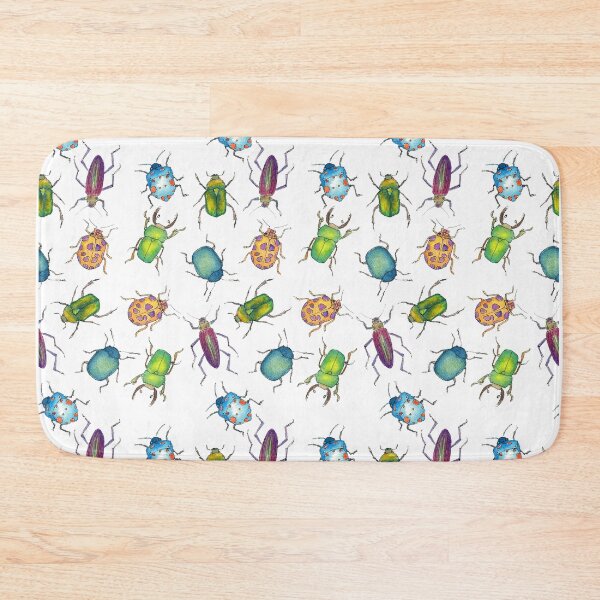 Item preview, Colorful Beetles and Bugs Painting Pattern - Little Monsters - Scatter! designed and sold by hellocando.