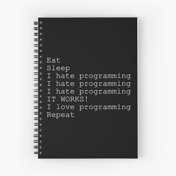 Item preview, Daily routine of a programmer designed and sold by GoodQuality.
