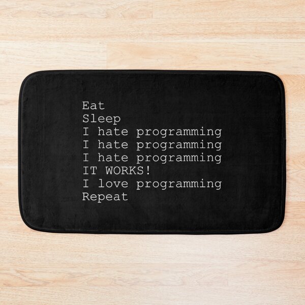 Item preview, Daily routine of a programmer designed and sold by GoodQuality.