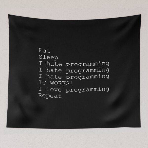 Item preview, Daily routine of a programmer designed and sold by GoodQuality.