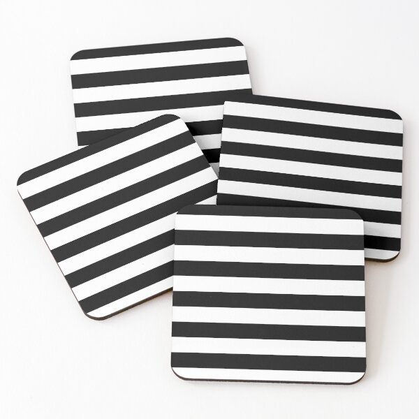 Item preview, Basic Chunky Stripes - Black & White designed and sold by TheFrostedDonut.