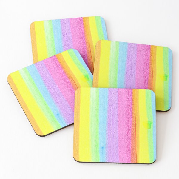 Item preview, Rainbow Bright Stripes designed and sold by Daydreamer Alley.