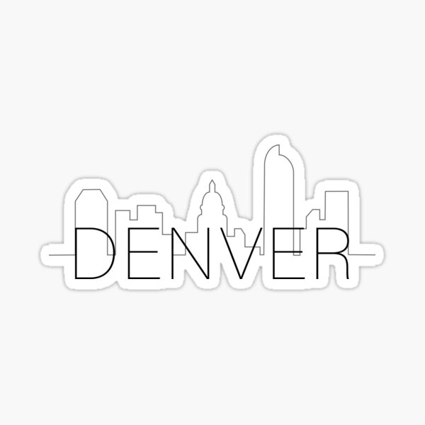 Item preview, denver skyline designed and sold by taylorcatk.