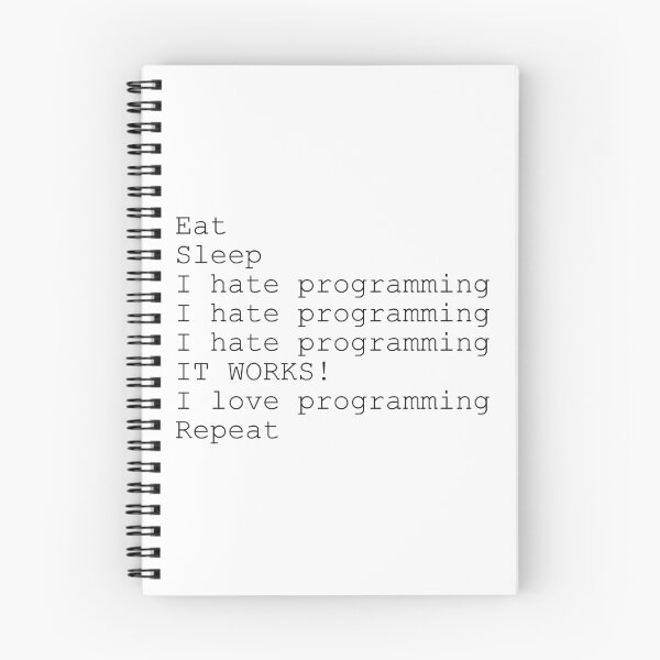 Item preview, Daily routine of a programmer designed and sold by GoodQuality.
