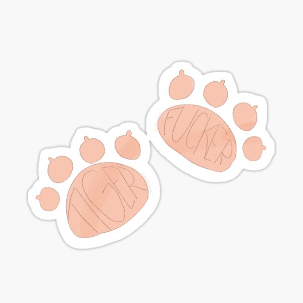 tiger fucker! Sticker