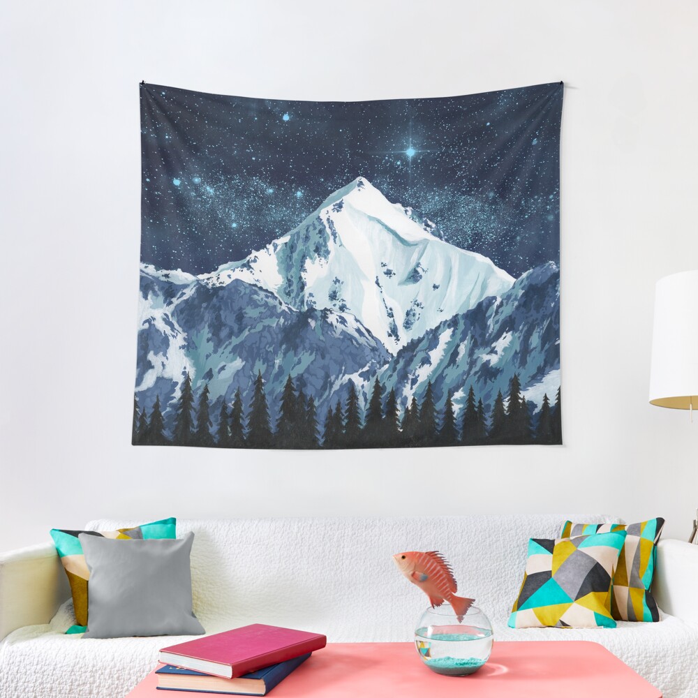 Alaska Night Sky 1 Tapestry