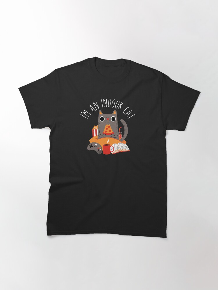 Alternate view of Indoor Cat Classic T-Shirt