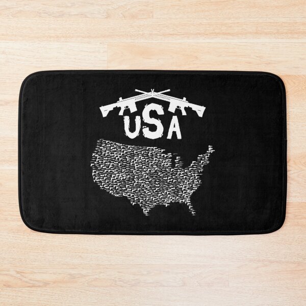 Item preview, USA depicted with weapons designed and sold by GoodQuality.