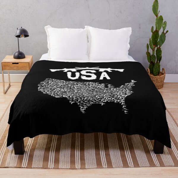 Item preview, USA depicted with weapons designed and sold by GoodQuality.