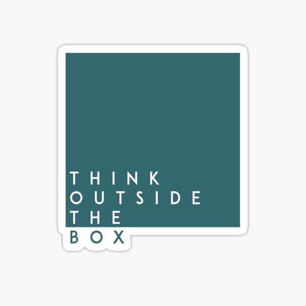 Item preview, Thinks outside the box designed and sold by ApparelFactory.