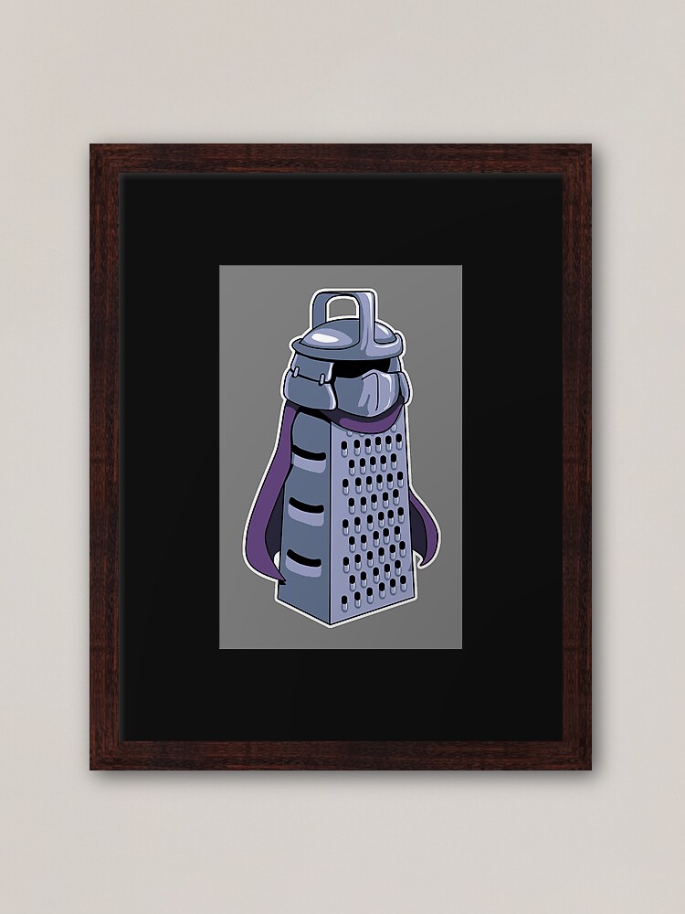 Master Cheese Shredder Framed Art Print for Sale by 84Nerd