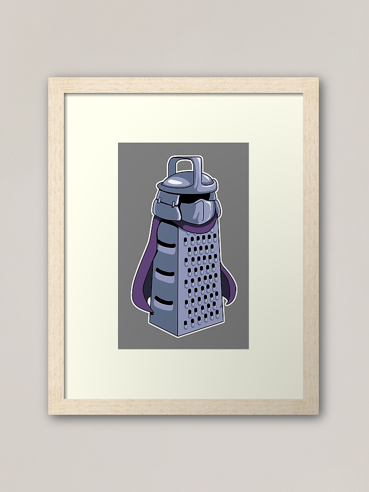 Master Cheese Shredder Framed Art Print for Sale by 84Nerd