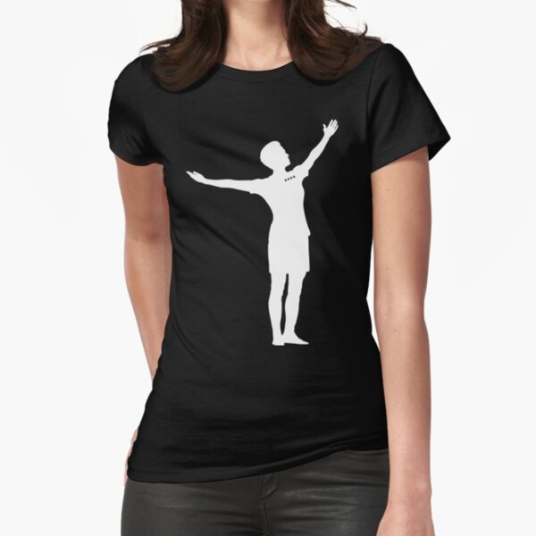 Megan Rapinoe - Shot Heard Round the World (White Graphic) Fitted T-Shirt